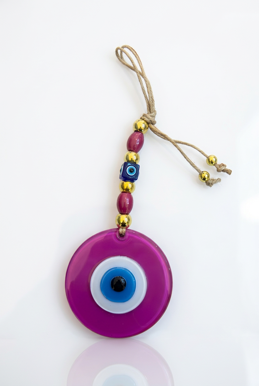 Pink Evil Eye Wall Decor