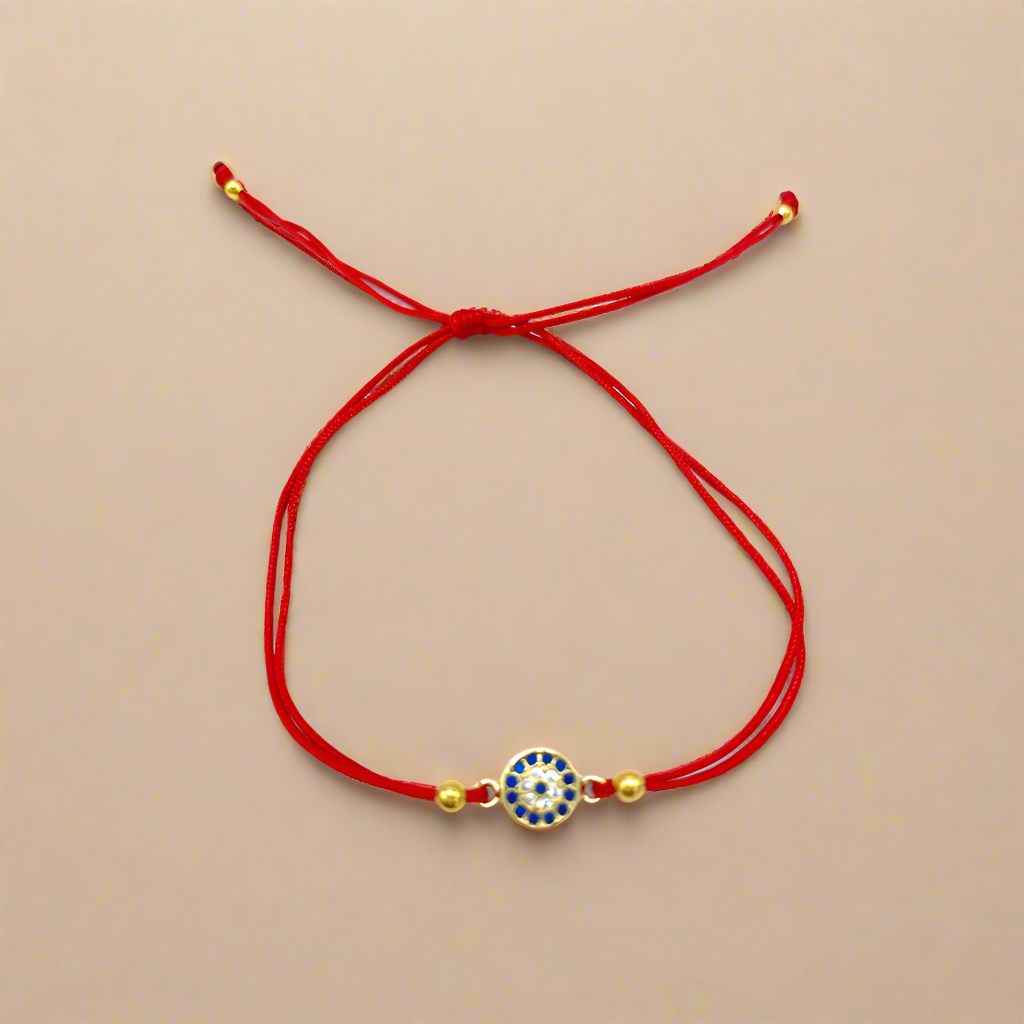 Crystal Red String Protection Bracelet