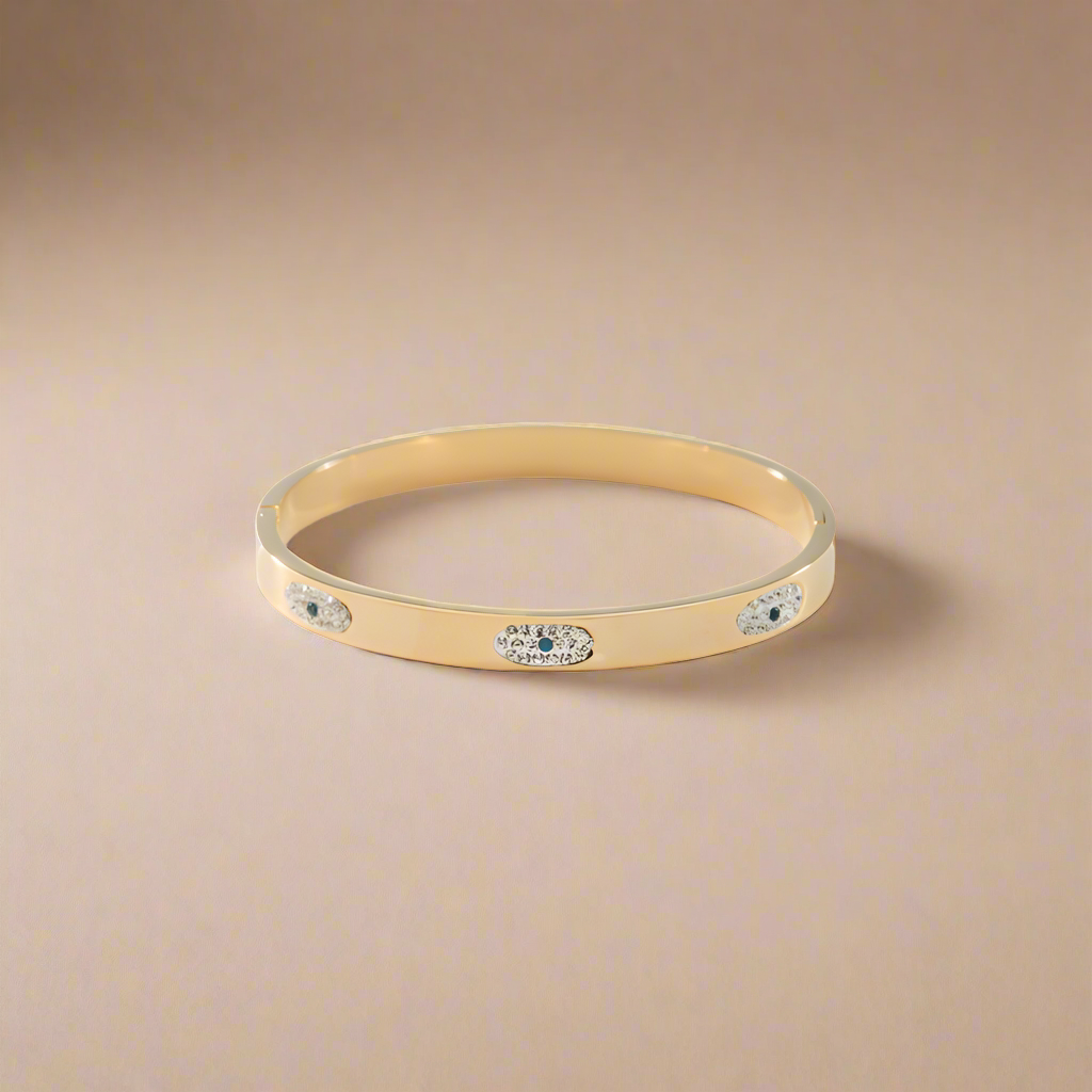 Lucky Eye Crystal Bangle