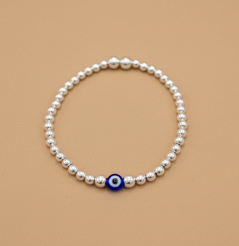 Lucky Eye Stretch Beaded Bracelet