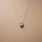 Round Crystal Lucky Eye Necklace