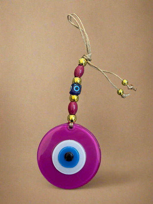 Pink Evil Eye Wall Decor