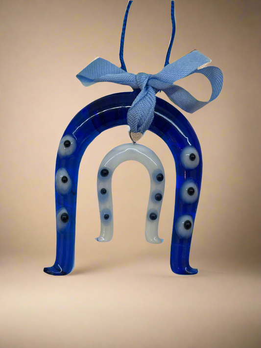 Horse Shoe Evil Eye Wall Hanging