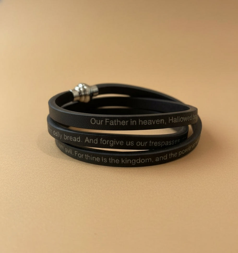 Our Father Prayer Bracelet