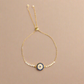 Crystal Lucky Eye Pull Bracelet