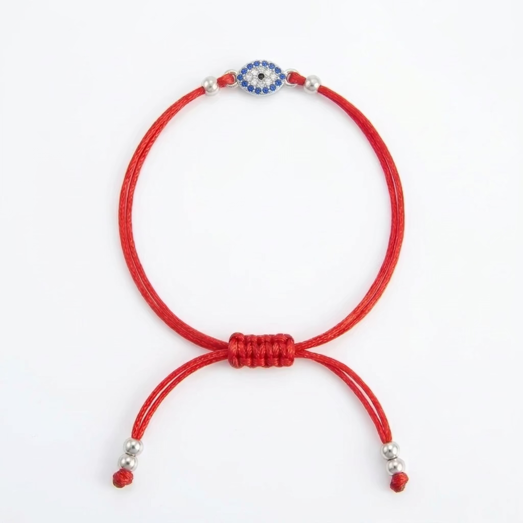 Crystal Red String Protection Bracelet
