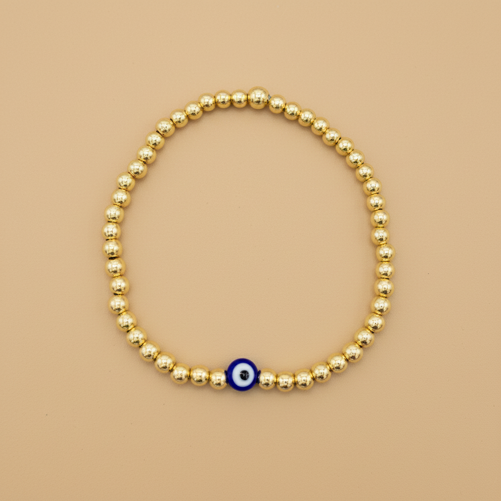 Lucky Eye Stretch Beaded Bracelet