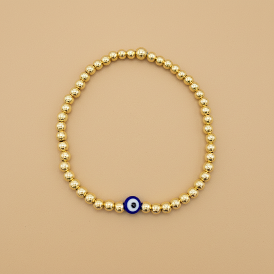 Lucky Eye Stretch Beaded Bracelet