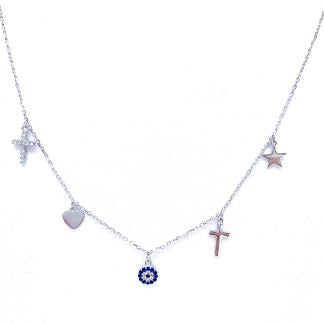 Lucky Eye Charm Necklace