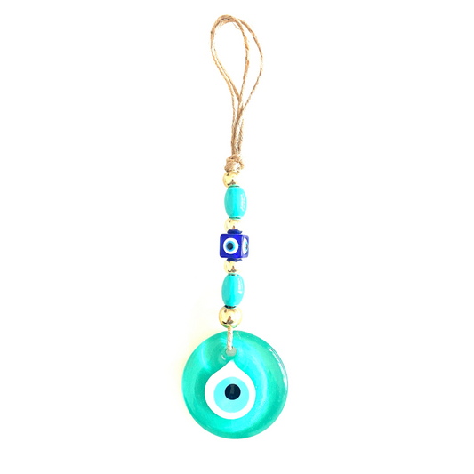 Light Green Lucky Eye Wall Hanging